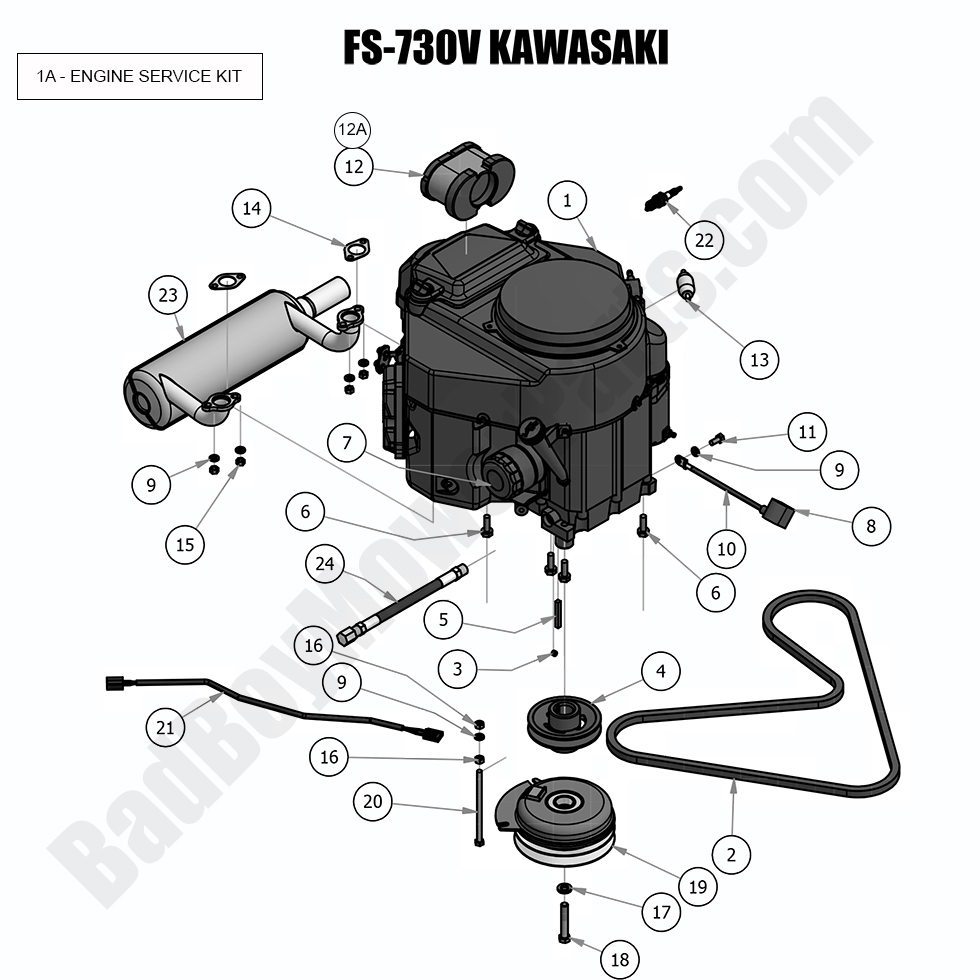 2018 Maverick Engine - Kawasaki FS-730V
